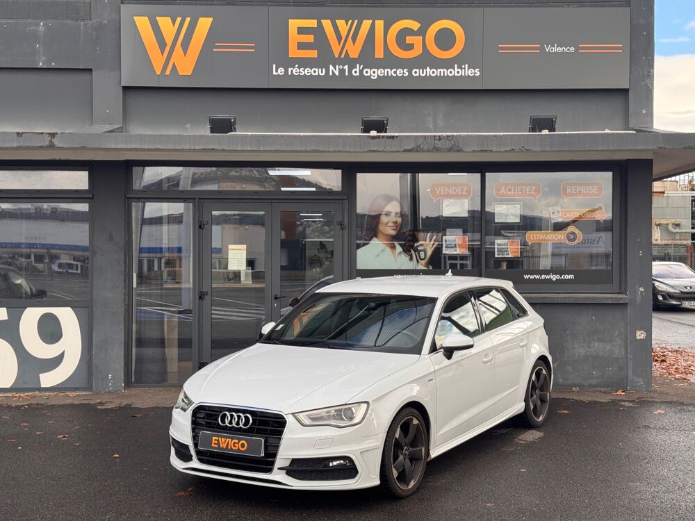 A3 SPORTBACK 2.0 TDI 150ch S-LINE / S-TRONIC / BVA 2014 occasion 26000 Valence