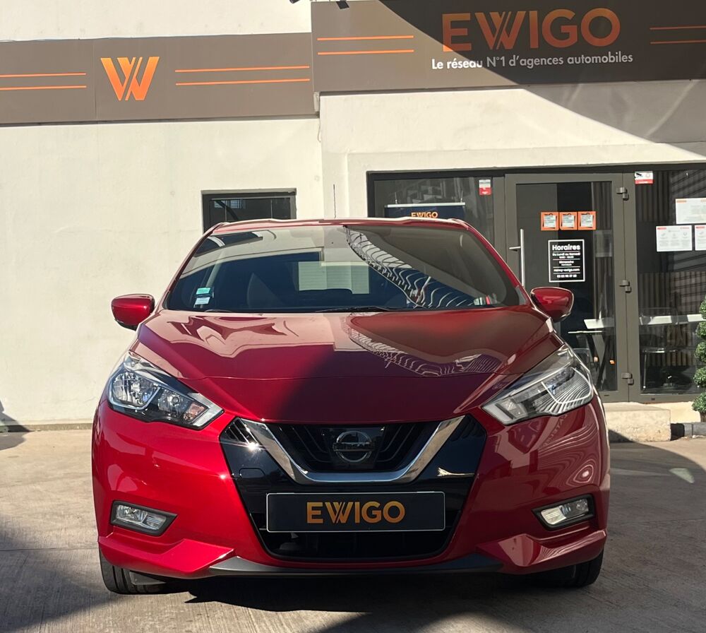 Micra 1.5 dci 90 TEKNA + CAM&Eacute;RA + CARPLAY + R&Eacute;GULATEUR + LINE ASSI 2019 occasion 54000 Nancy