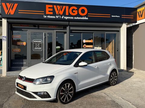 Volkswagen Polo V (2) 1.8 TSI 192 BLUEMOTION TECHNOLOGY GTI 5P + RADAR AV/AR 2016 occasion Saint-Pierre 97410
