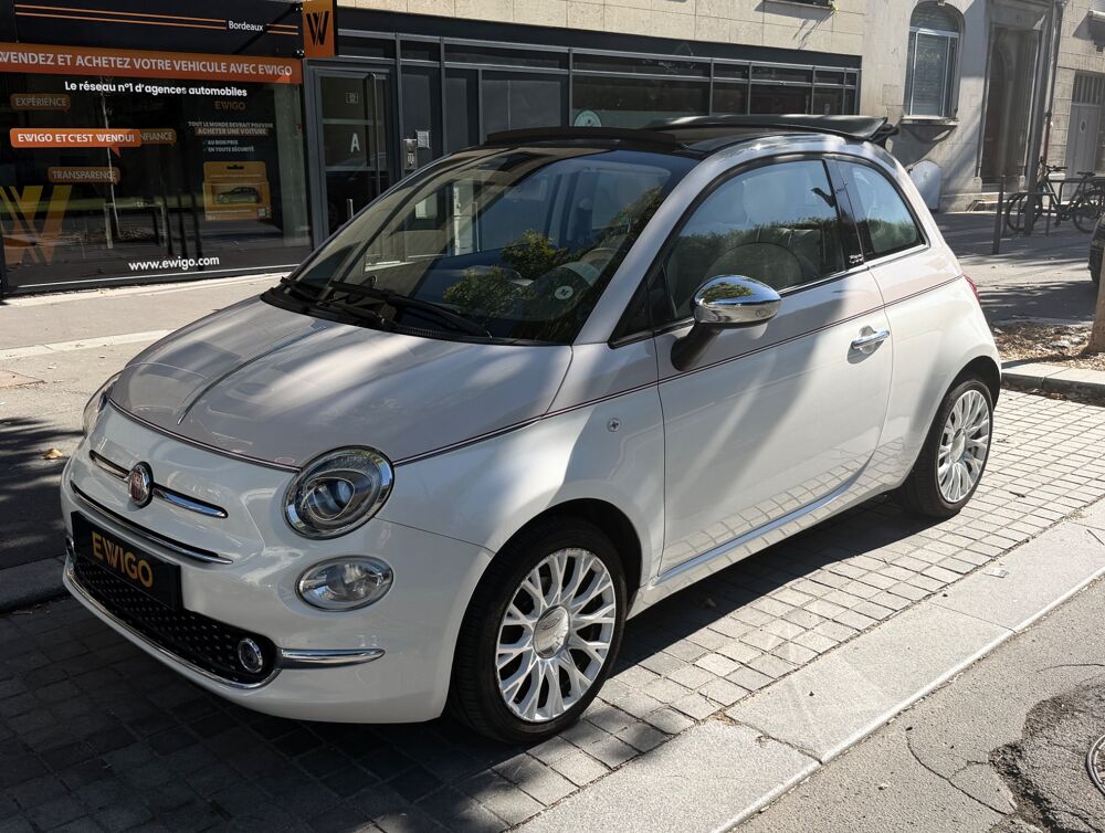 500 CABRIOLET 0.9 TWINAIR 105 60EME START-STOP 2018 occasion 33100 Bordeaux