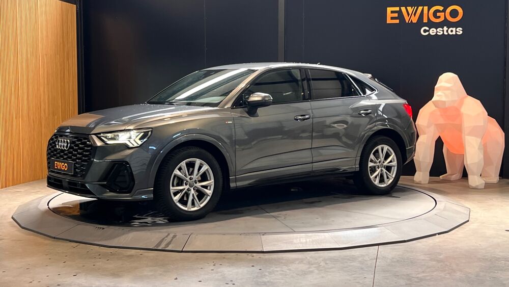 Q3 SPORTBACK 35 TDI 150 ch S-LINE S-TRONIC 7 - HAYON ELECTRIQUE 2020 occasion 33610 Cestas