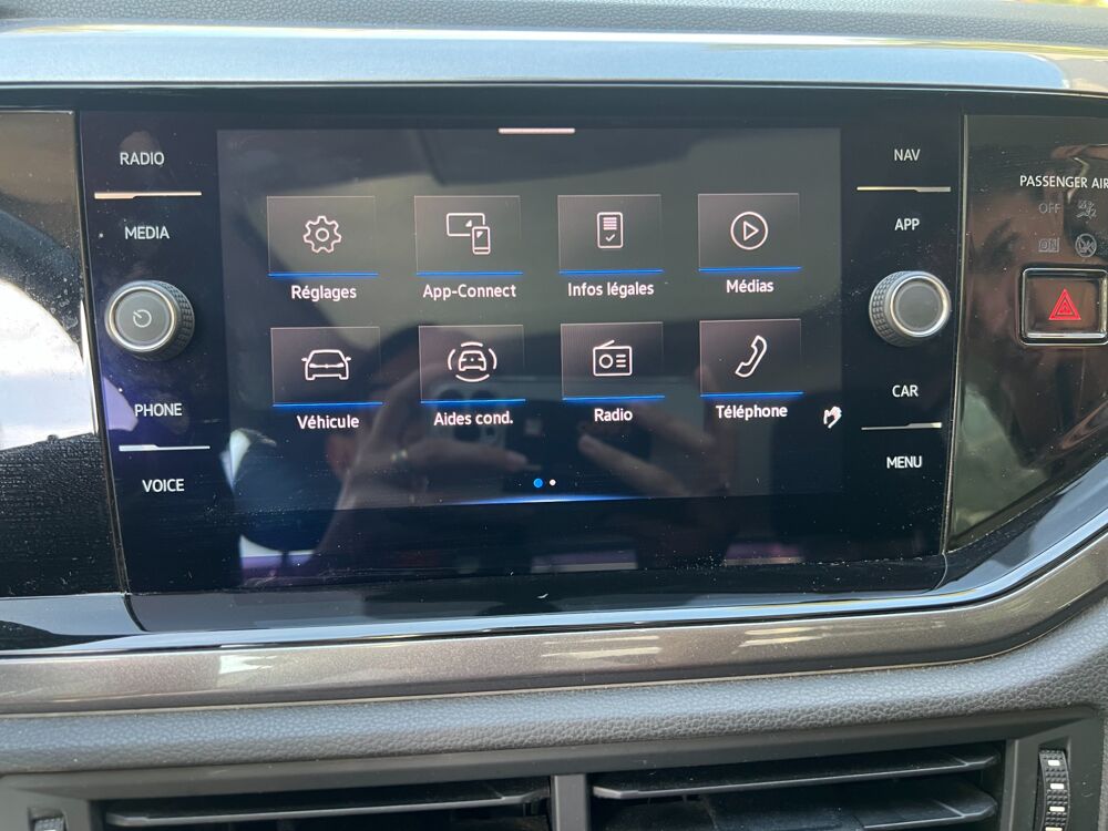 Polo 1.0 TSI 95Ch ACTIVE DSG BVA R-LINE *CARPLAY*CAM&Eacute;RA DE RECUL* 2021 occasion 13009 Marseille