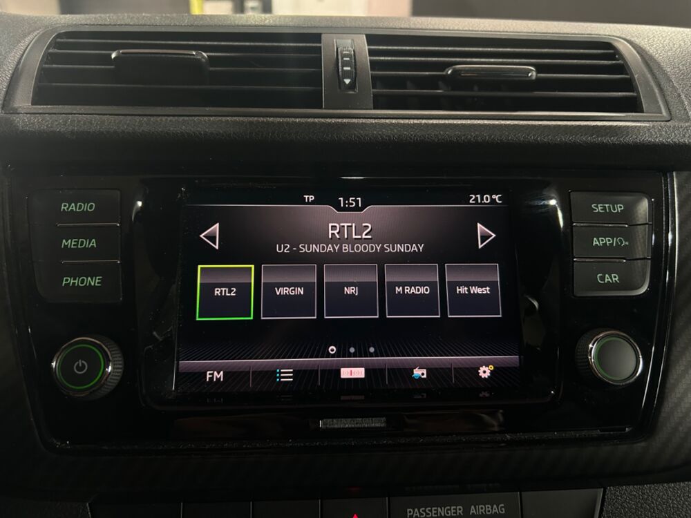 Fabia 1.0 TSI 110 CH MONTE CARLO / CAM&Eacute;RA DE RECUL / CARPLAY 2021 occasion 29000 Quimper