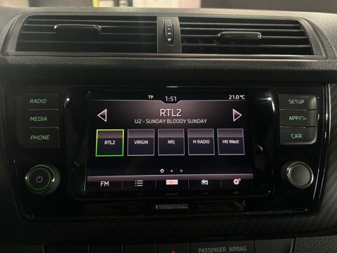 Fabia 1.0 TSI 110 CH MONTE CARLO / CAM&Eacute;RA DE RECUL / CARPLAY 2021 occasion 29000 Quimper