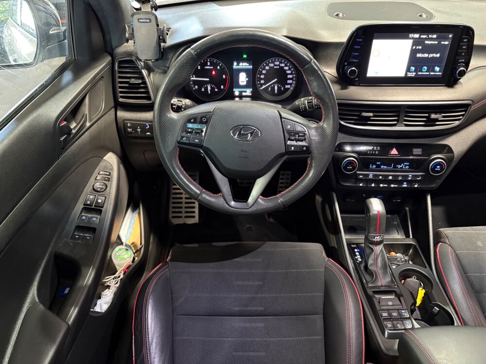 Tucson 1.6 CRDI 136 CH N LINE 4WD DCT7 / CAMERA 360 / TOIT OUVRANT 2019 occasion 29000 Quimper
