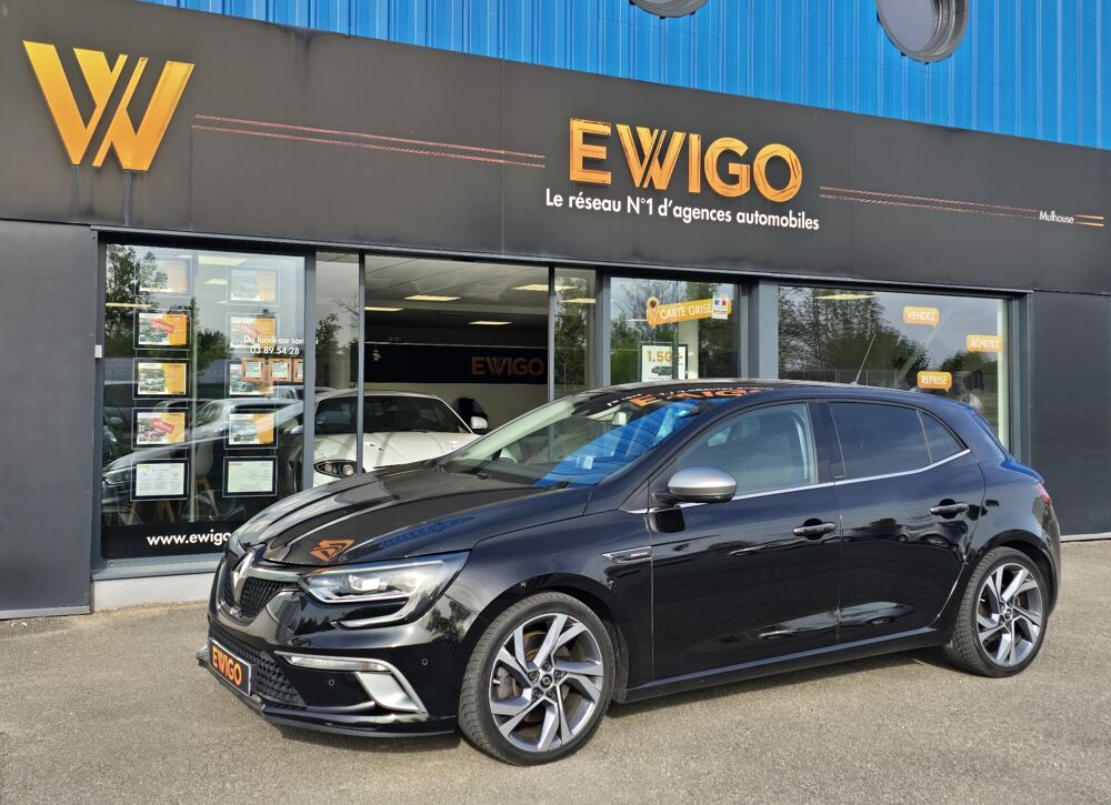M&eacute;gane 1.6 TCE 205ch ENERGY GT EDC TETE HAUTE/ALCANTARA BLEU ET NOI 2018 occasion 68170 Rixheim