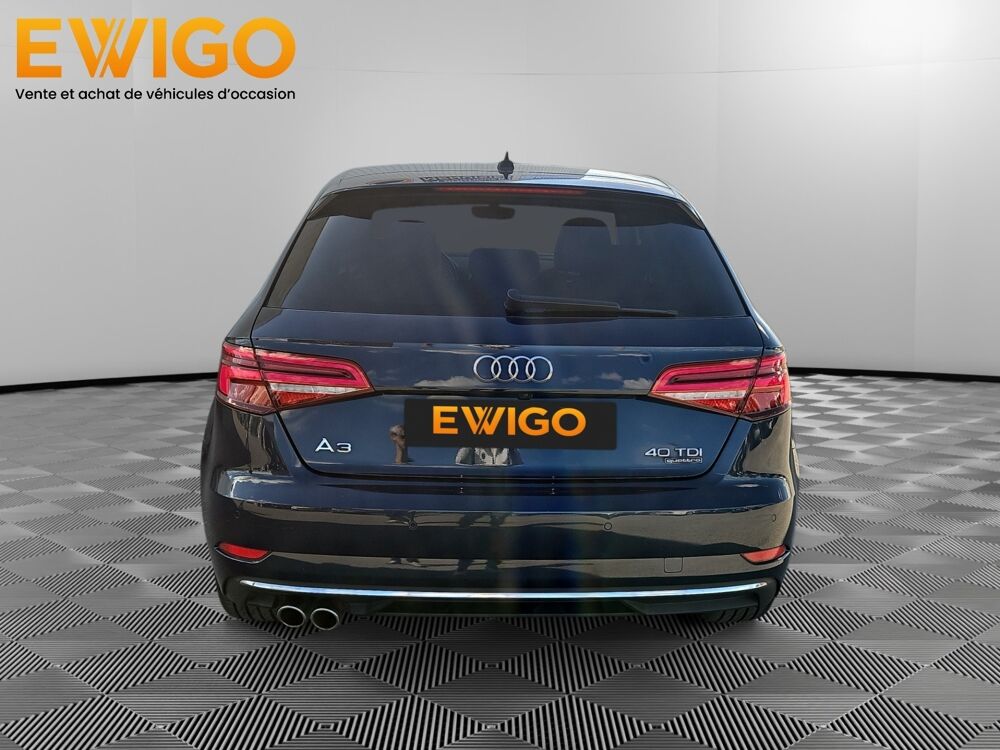 A3 SPORTBACK 2.0 40 TDI 185 DESIGN LUXE QUATTRO S-TRONIC BVA 2020 occasion 38590 Saint-&Eacute;tienne-de-Saint-Geoirs