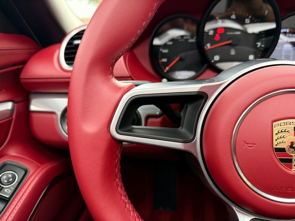 Boxster (982) 2.0 300CH - BVM6 - CUIR ETENDU ROUGE BORDEAUX - JANTES 2020 occasion 13700 Marignane