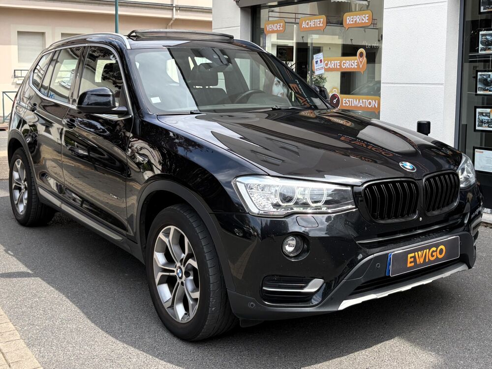X3 1.8 D 150 ch X-LINE SDRIVE BVA + TOIT OUVRANT 2017 occasion 77700 Serris