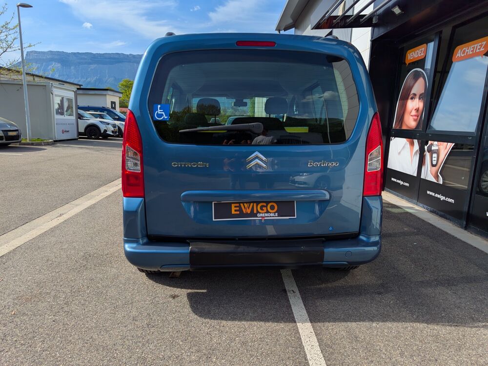 Berlingo MULTISPACE 1.6L 90ch / TRANSPORT PMR / TPMR / 4 PLACES + 1 2008 occasion 38420 Le Versoud