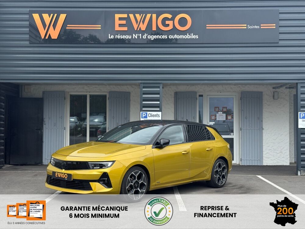 Astra G&eacute;n&eacute;ration IV 1.2 TURBO 130 ULTIMATE EDITION BVA / PACK HIVE 2022 occasion 17100 Saintes