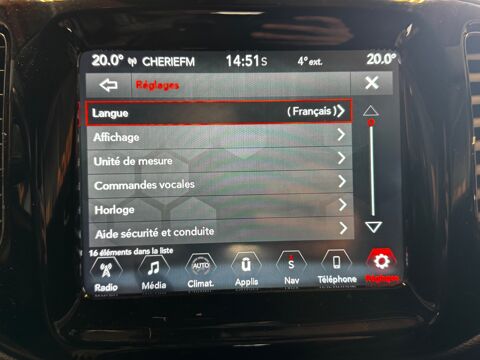 Compass 2.0 MULTIJET 140 Ch LIMITED 4X4 BVA 2017 occasion 24750 Tr&eacute;lissac