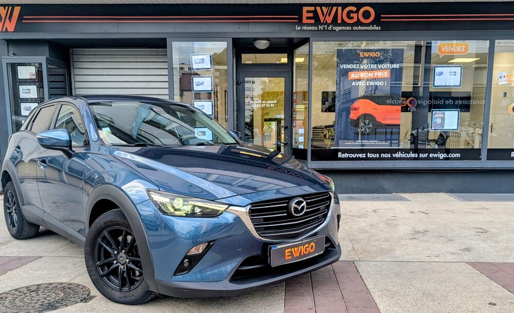 Cx-3 SKYACTIV-D 115CH DYNAMIQUE - 1ER MAIN - CARPLAY SIEGES CHAUF 2019 occasion 57600 Forbach