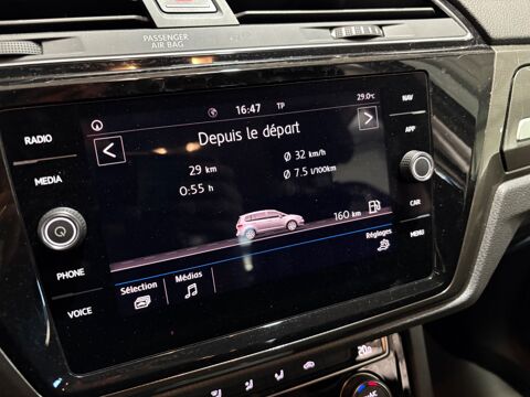 Touran 1.6 TDI 115 CH BLUEMOTION DSG / CARPLAY / CAMERA DE RECUL / 2019 occasion 29000 Quimper