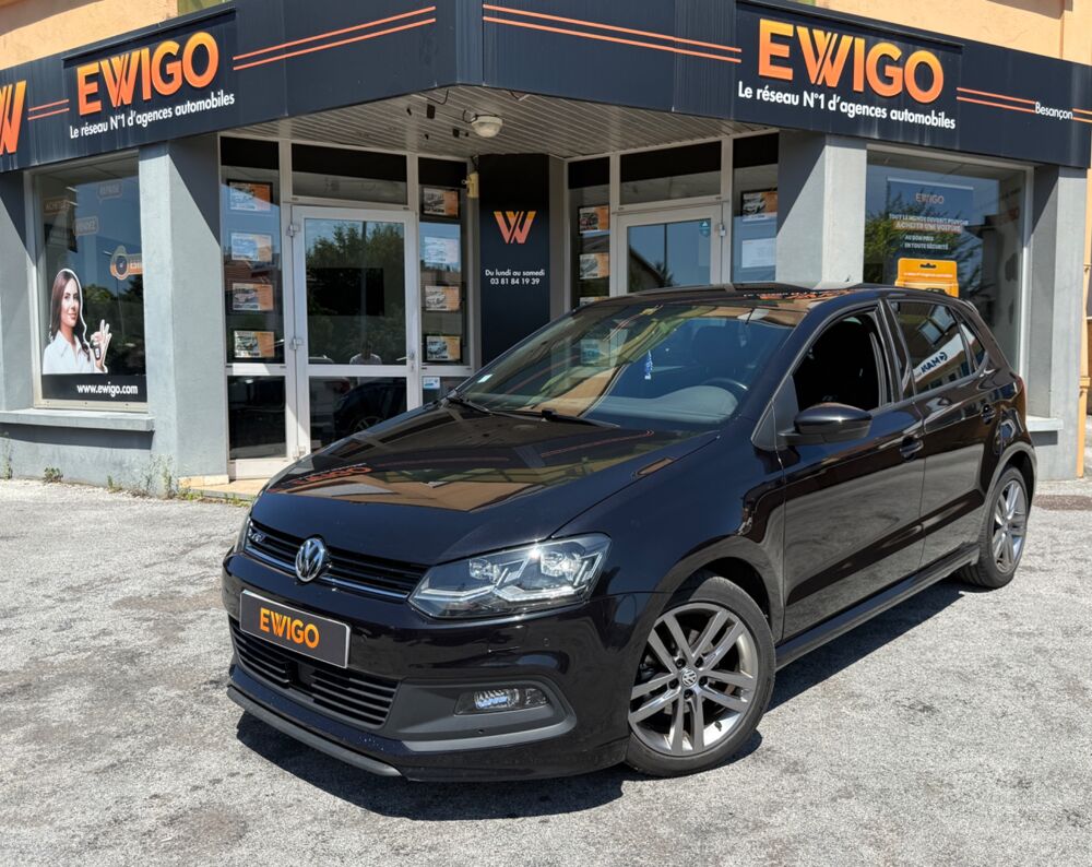 Polo 1.4 TDI 90 CH BLUEMOTION R LINE 2017 occasion 25000 Besan&ccedil;on