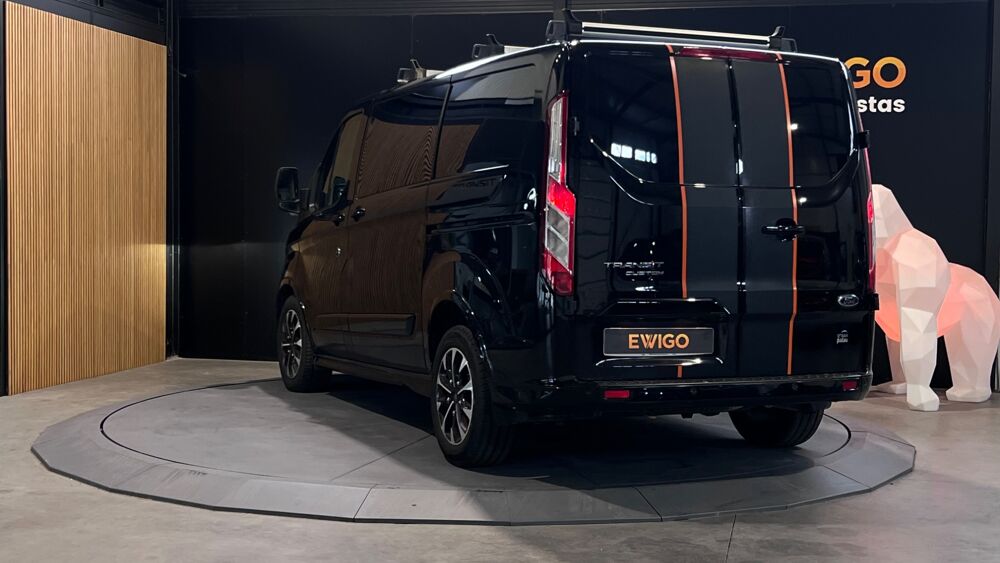Transit Custom 2.0 ECOBLUE 170 Ch L1H1 SPORT - BVM6 - TVA RECUPERABLE -5 PL 2019 occasion 33610 Cestas