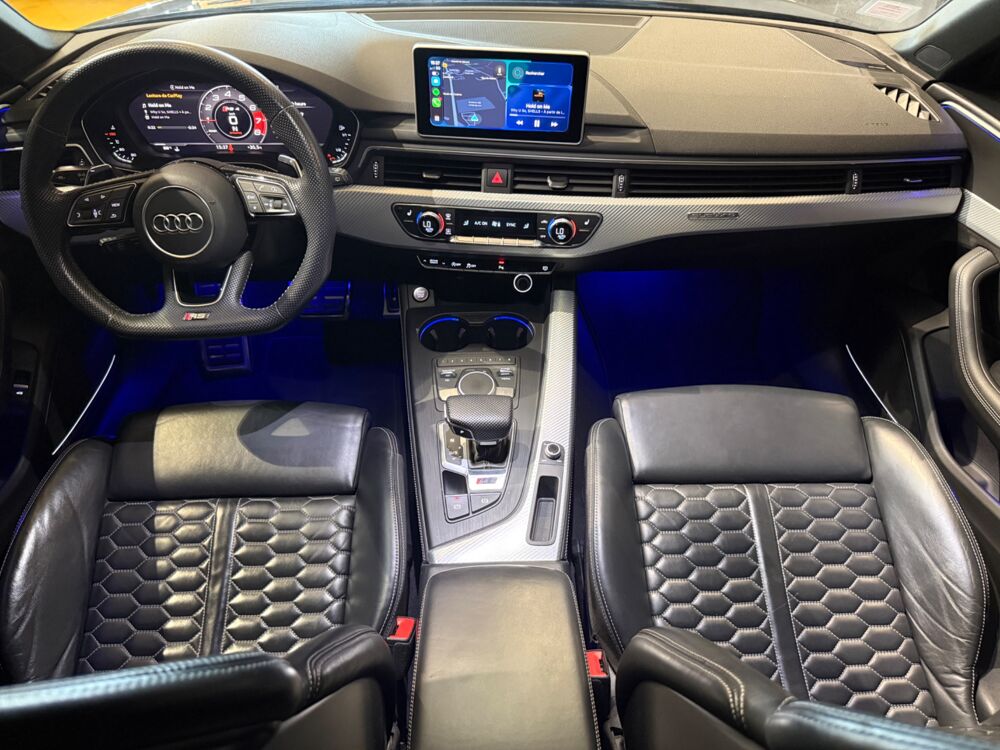 RS4 AVANT 2.9 TFSI 450ch QUATTRO + FREINS C&Eacute;RAMIQUE + PACK CARBO 2019 occasion 81990 Puygouzon