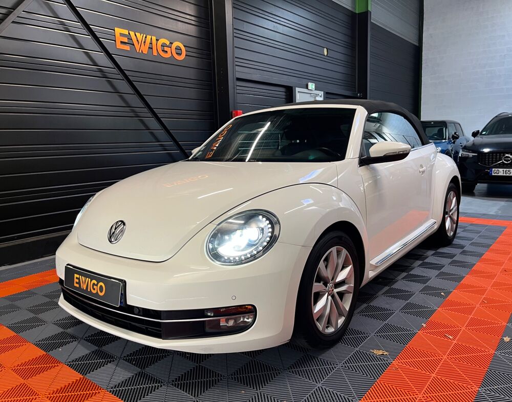COCCINELLE II BEETLE CABRIOLET 1.2 TSI 105CH VINTAGE - DSG7/ BVA 2013 occasion 33260 La Teste-de-Buch