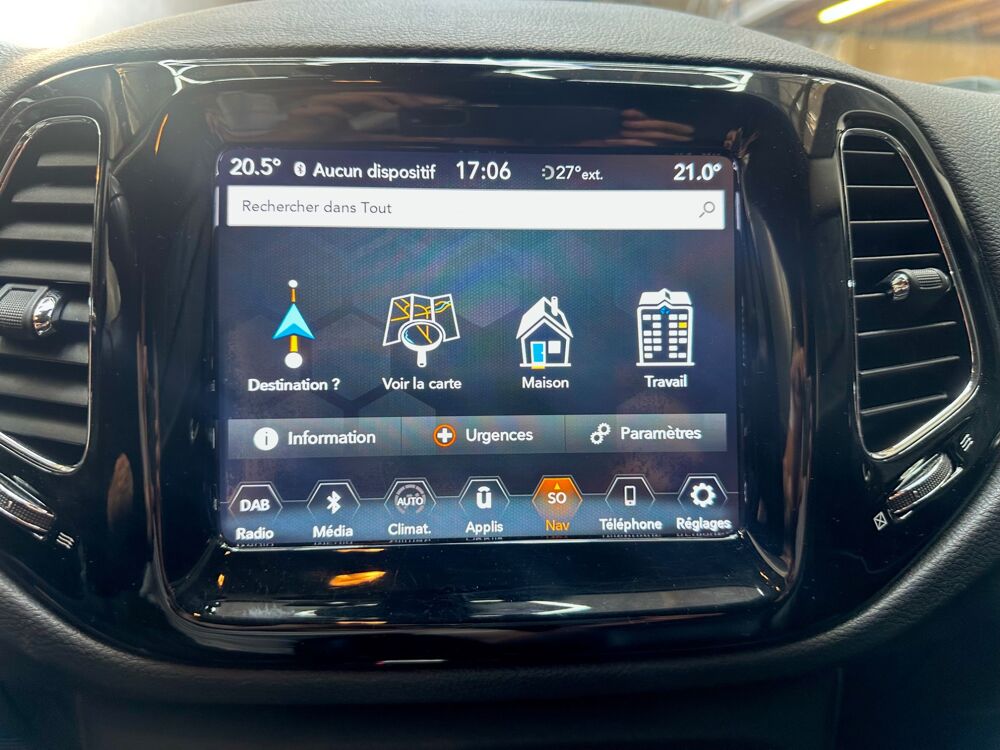 Compass 2.0 MULTIJET 140 LIMITED EDITION AWD BVA 2019 occasion 55430 Belleville-sur-Meuse