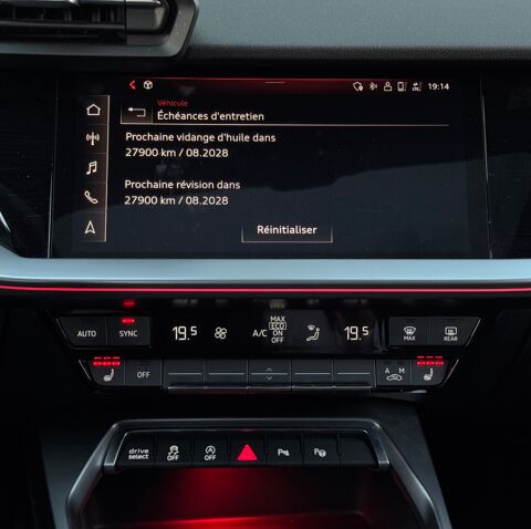 RS3 SPORTBACK 8Y 2.5 TFSI 400CH QUATTRO S-TRONIC - IMMAT FR - SU 2022 occasion 57600 Forbach
