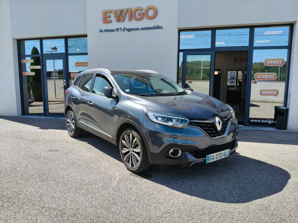 Kadjar 1.6 TCE 165ch ENERGY INTENS - Bose - Entretien Renault - Cam 2017 occasion 69420 Ampuis