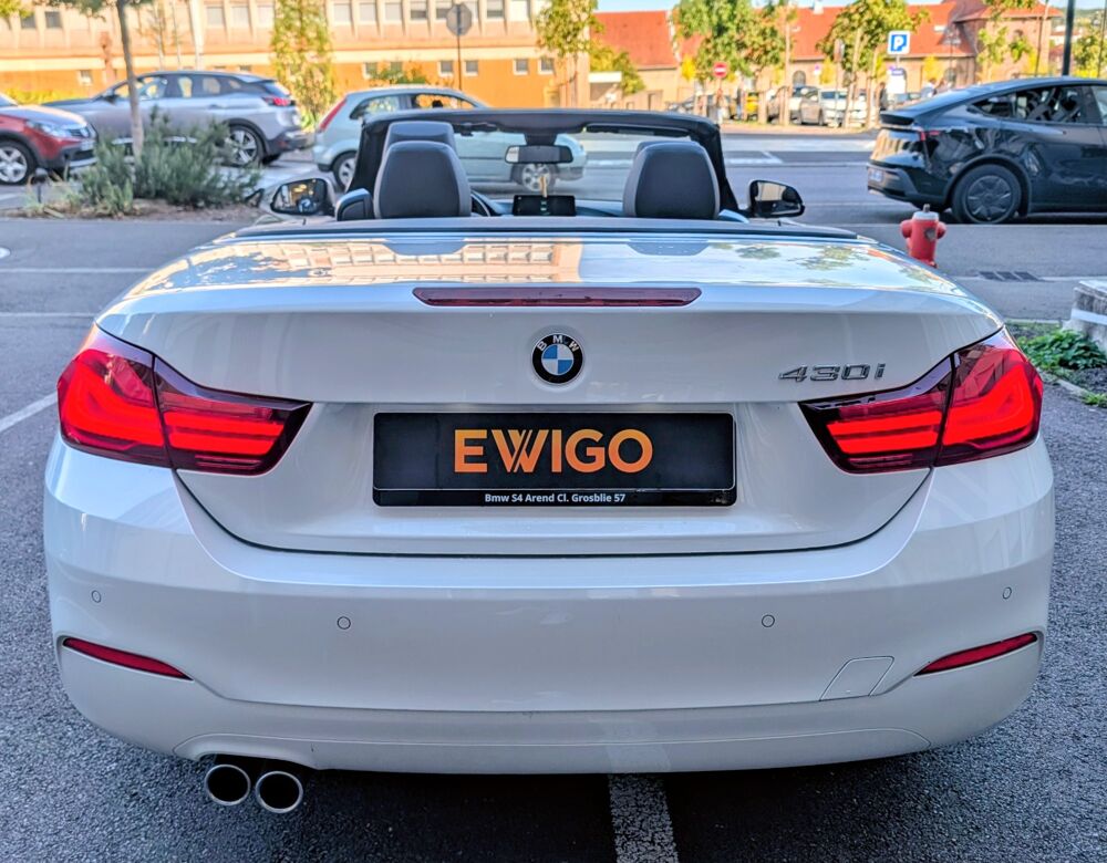 S&eacute;rie 4 CABRIOLET 2.0 430I 252ch SPORT BVA - CUIR SIEGES CHAUFFANTS 2019 occasion 57600 Forbach