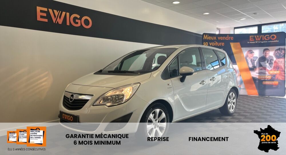 Meriva 1.4 TWINPORT T 120 CONNECT PACK + PORTE-VELO + PREMIERE MAIN 2012 occasion 21850 Saint-Apollinaire