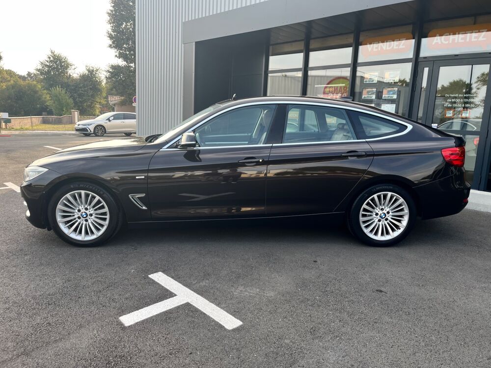 S&eacute;rie 3 GT 2.0 320D 185CH LUXURY BVA/TO/AFFICHAGE TETE HAUTE/SIEGES 2015 occasion 33260 La Teste-de-Buch