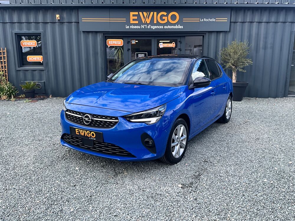 Corsa 1.2 T 100 Ch ELEGANCE BUSINESS BVA / DETECTEUR D'ANGLE MORT 2022 occasion 17000 La Rochelle