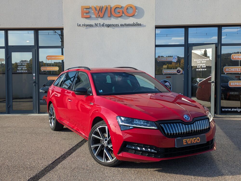 Superb Combi IV SPORTLINE 1.4 TSI 218CH DSG HYBRID Virtual Cockpit 2020 occasion 69420 Ampuis