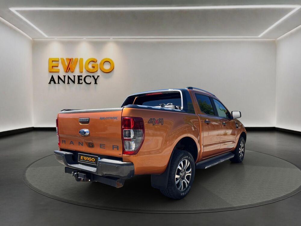 Ranger DOUBLE CABINE 3.2 TDCI 200 WILDTRAK 4X4 BVA / 1&Egrave;RE MAIN / R&Eacute; 2017 occasion 74600 Seynod