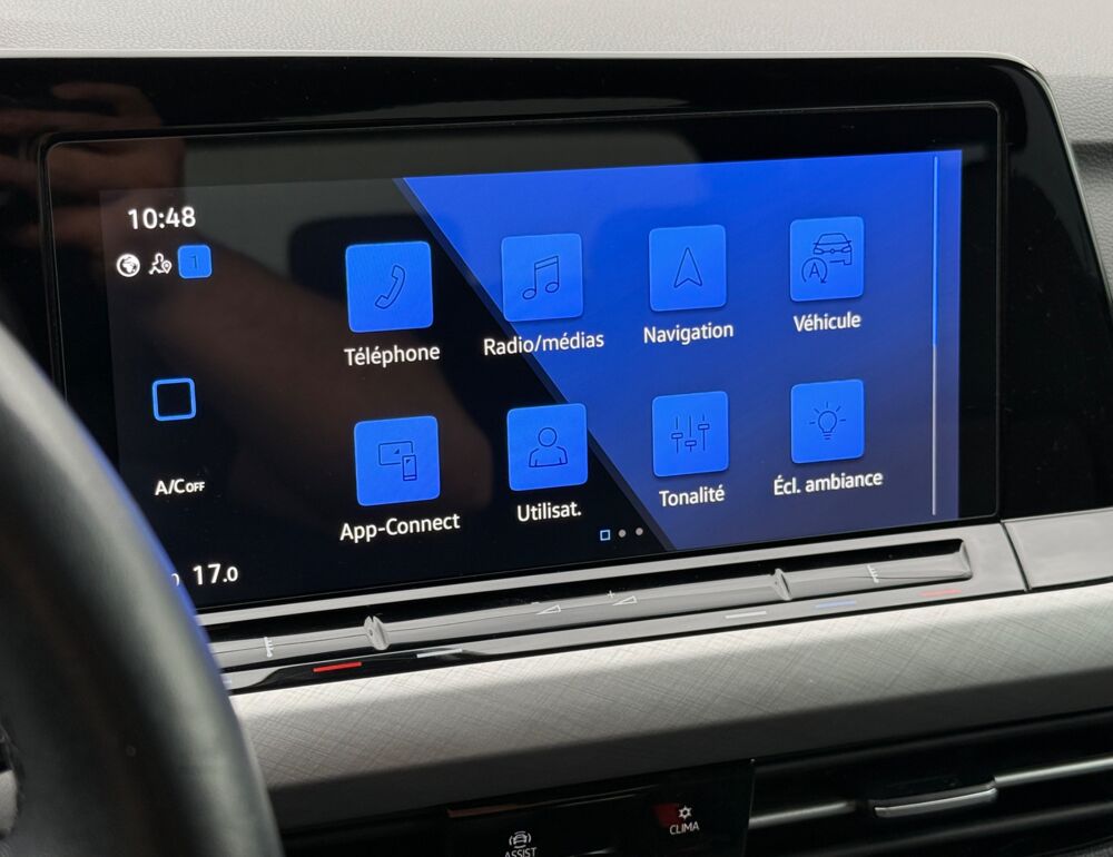 Golf VIII 1.0 ETSI 110 LIFE BUSINESS 1ST + CAMERA + CARPLAY + ACC 2021 occasion 54000 Nancy
