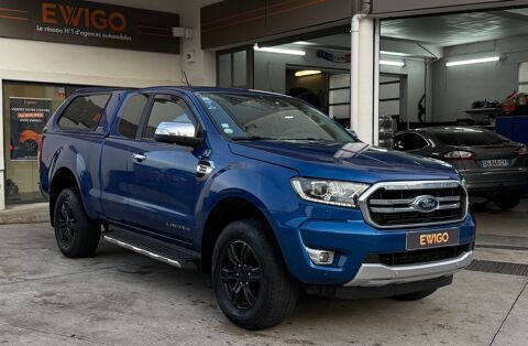 Ford Ranger III (3) SUPER CABINE 2.0 ECOBLUE 213 LIMITED HARD-TOP + ATTE 2021 occasion Nancy 54000