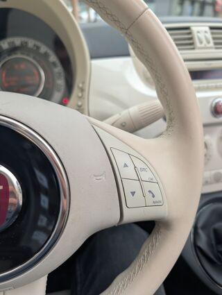 500 C 0.9 TWINAIR 85ch LOUNGE - RADAR AR CAPOTE ROUGE - ENTRETIEN 2014 occasion 57600 Forbach