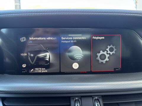 Stelvio 2.2 D 210 CH VELOCE Q4 BVA / SUIVI ALFA / CAMERA / TOIT OUVR 2021 occasion 40000 Mont-de-Marsan
