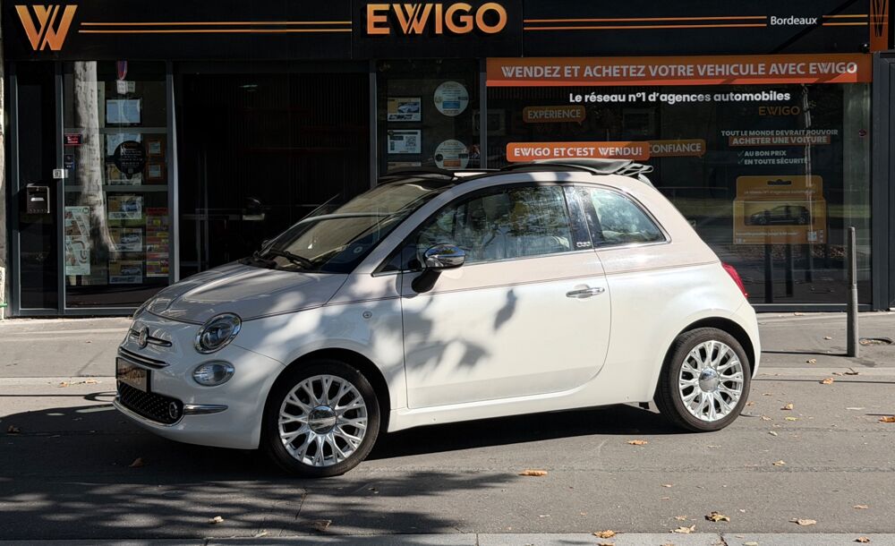 500 CABRIOLET 0.9 TWINAIR 105 60EME START-STOP 2018 occasion 33100 Bordeaux