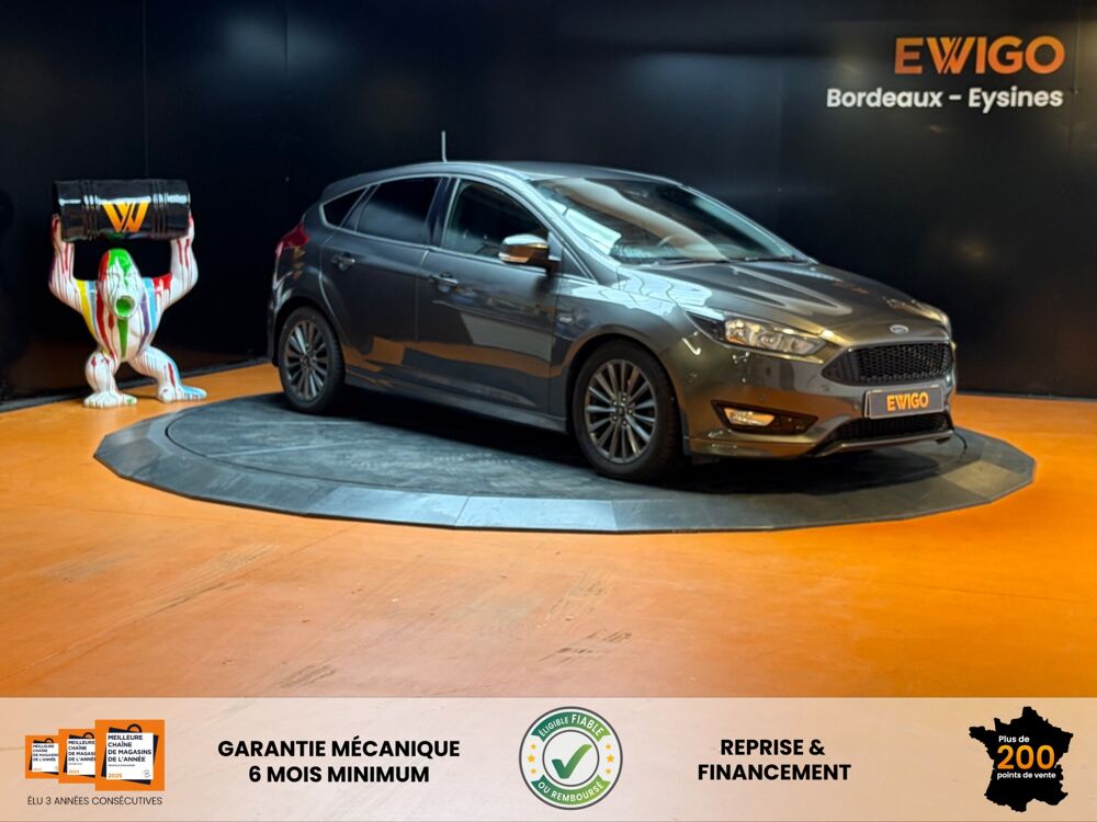 Focus 1.5 TDCI 120Ch ST-LINE BVA | CAM&Eacute;RA | RADARS AV/AR | CLIM AU 2018 occasion 33320 Eysines