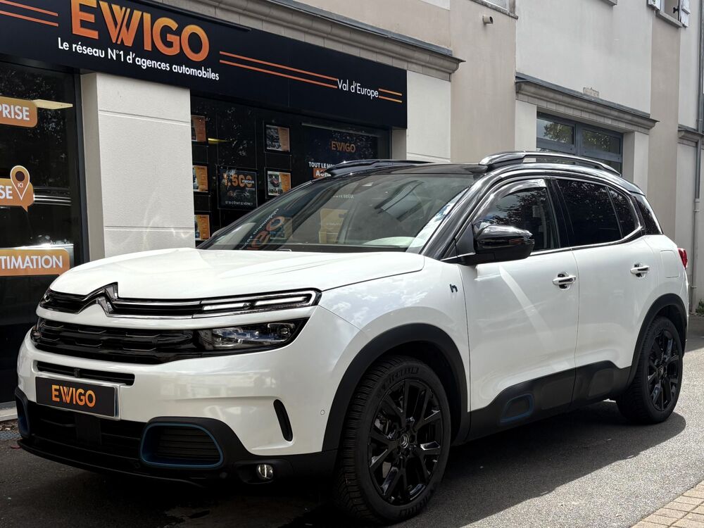 C5 aircross 1.6 HYBRID 225 ch SHINE PACK E-EAT8 + TOIT PANORAMIQUE + CAR 2020 occasion 77700 Serris
