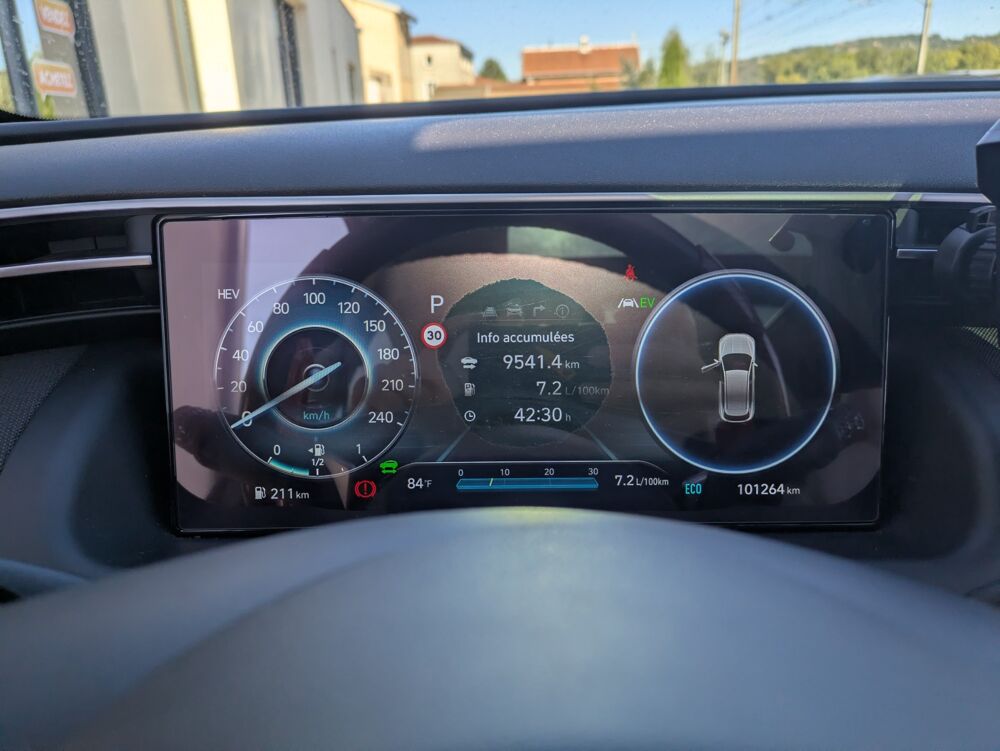 Tucson 1.6 T-GDI 265cv HYBRID 13.8KWH EXECUTIVE HTRAC 4WD BVA / ENT 2022 occasion 69420 Ampuis