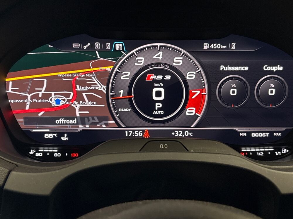 RS3 SPORTBACK 2.5 TFSI 400CH QUATTRO S-TRONIC BVA 2019 occasion 69400 Arnas