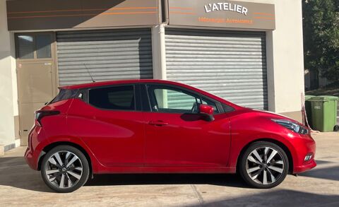 Micra 1.5 dci 90 TEKNA + CAM&Eacute;RA + CARPLAY + R&Eacute;GULATEUR + LINE ASSI 2019 occasion 54000 Nancy