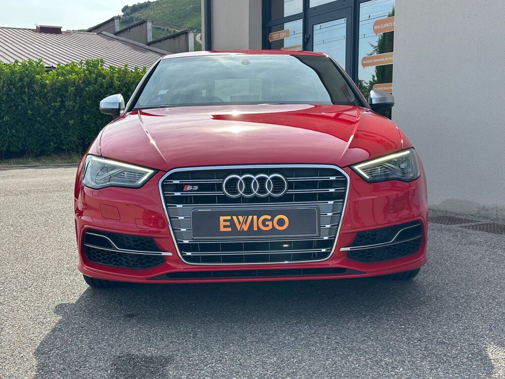 S3 SPORTBACK 2.0 TFSI 300ch QUATTRO S-TRONIC BANG & OLUFSEN - S 2014 occasion 69420 Ampuis