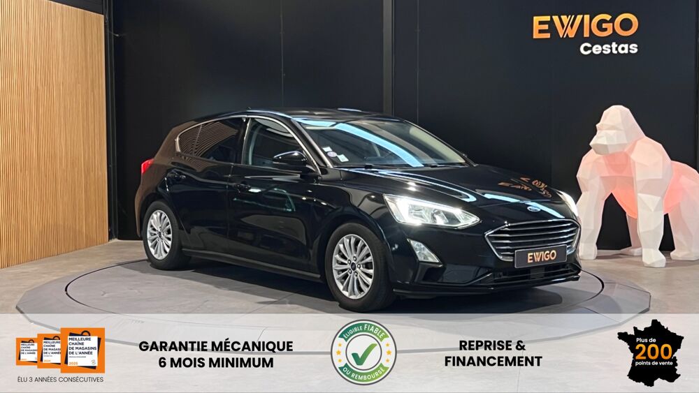 Focus 1.0 ECOBOOST 125Ch TITANIUM START-STOP - CAMERA DE RECUL - C 2018 occasion 33610 Cestas