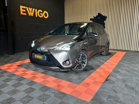 Toyota Yaris 1.5 VVTI 100H 75 HYBRIDE Garantie Toyota 1 - Cam&eacute;ra de recu 2017 occasion Cou&euml;ron 44220