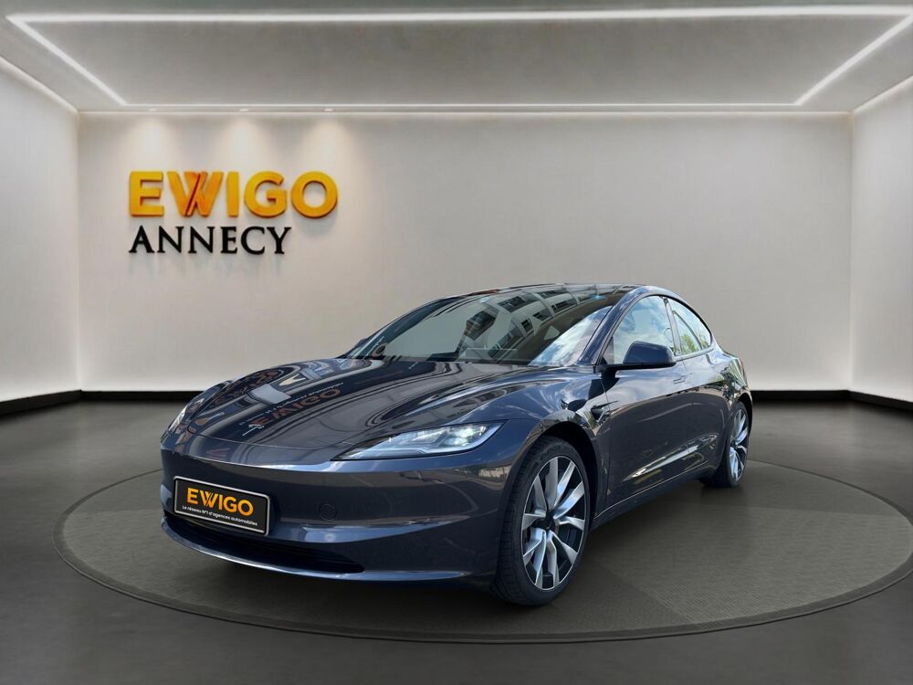Model 3 82KWH LONG RANGE PREMIUM 4WD DUAL-MOTOR BVA / GRIS STEALTH / 2025 occasion 74600 Seynod
