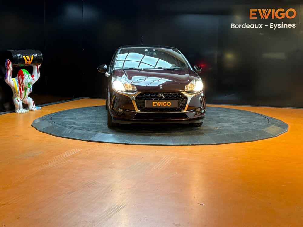 DS3 1.2 PURETECH 110 S&S EAT6 So Chic / CARPLAY / BLUETOOTH / R&Eacute; 2016 occasion 33320 Eysines