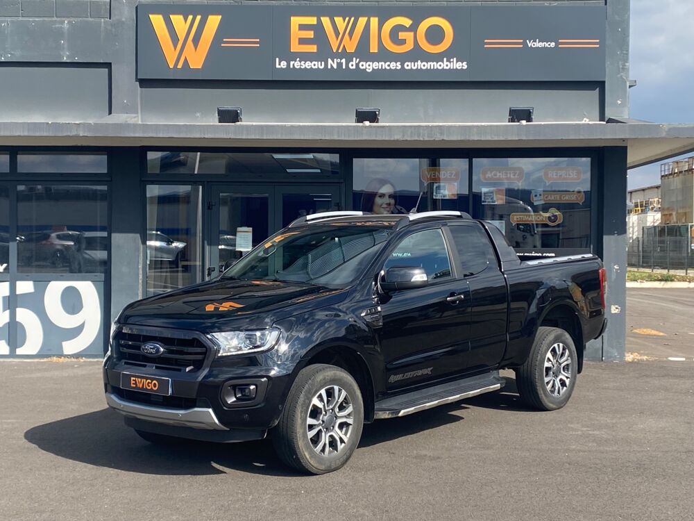 Ranger WILDTRAK 2.0 TDCI TVA RECUPERABLE 213ch SUPER CABINE 4X4 - 2022 occasion 26000 Valence