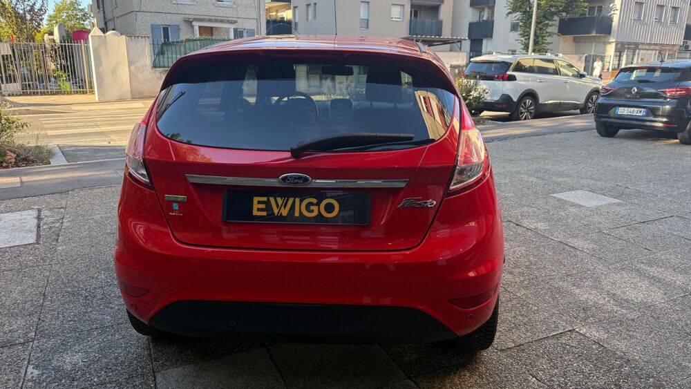 Fiesta 1.0 T ECOBOOST 100 TITANIUM - RADAR DE RECUL - FAIBLE KILOME 2015 occasion 69150 D&eacute;cines-Charpieu
