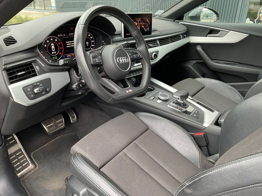 A5 SPORTBACK 2.0 40 TFSI 190 HYBRID MHEV S-LINE EDITION S-TRONI 2018 occasion 78410 Flins-sur-Seine