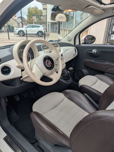 500 0.9 TWINAIR 85ch LOUNGE - RADAR AR CAPOTE ROUGE - ENTRETIEN 2014 occasion 57600 Forbach
